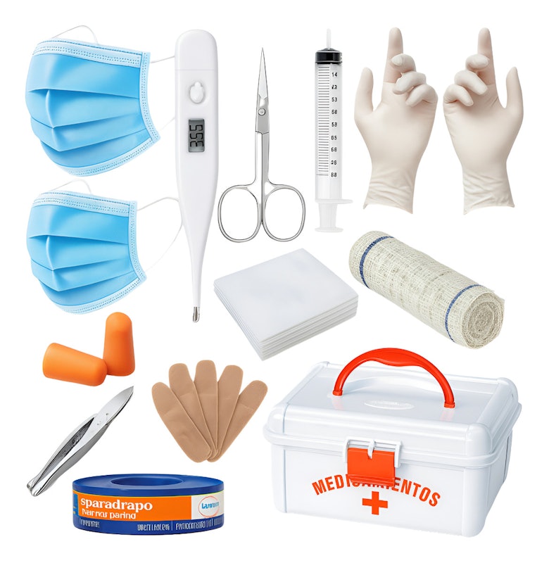 Kit Completo de Primeiros Socorros Aid 1