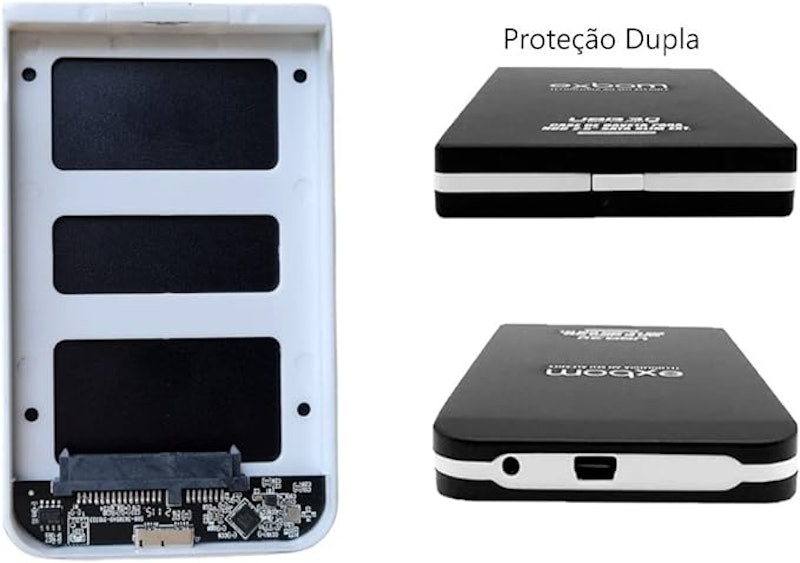 Case de Gaveta para HD 2.5" SATA SLIM EXT 3