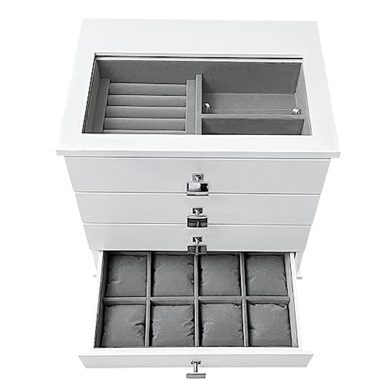Gaveteiro Porta-Joias Belle com 4 Gavetas 5