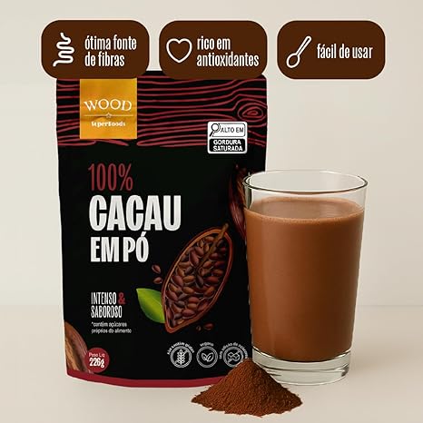 Cacau em Pó Alcalino Natural 5