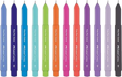 Caneta Ponta Fina Faber-Castell 2
