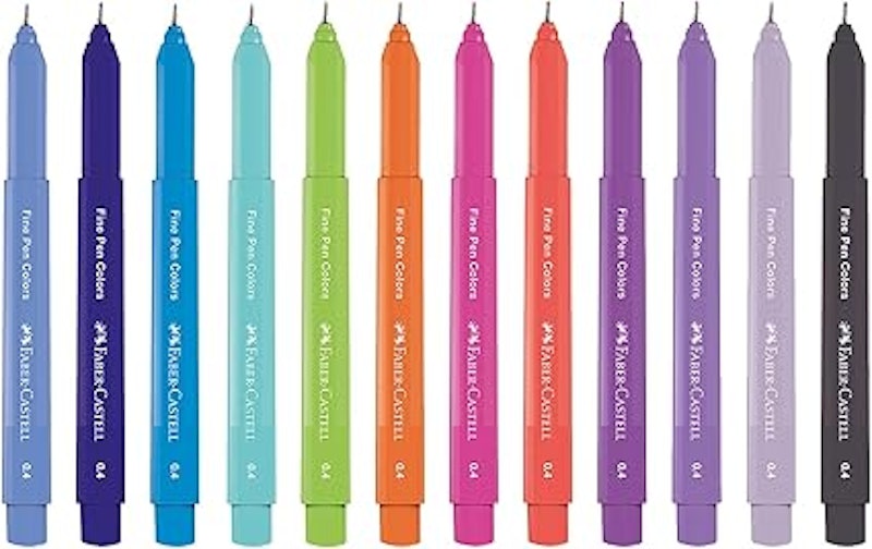 Caneta Ponta Fina Faber-Castell 2