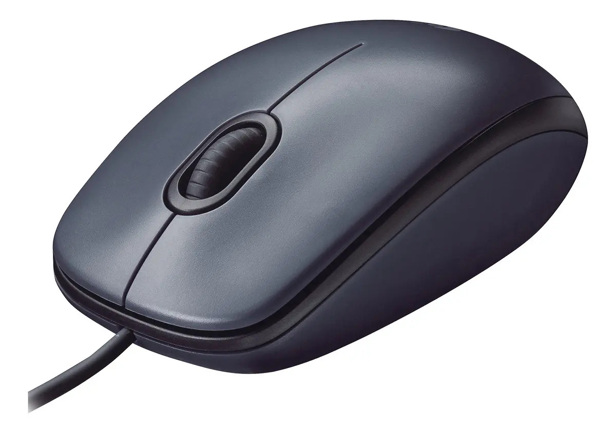 Mouse com fio USB Logitech M90 5