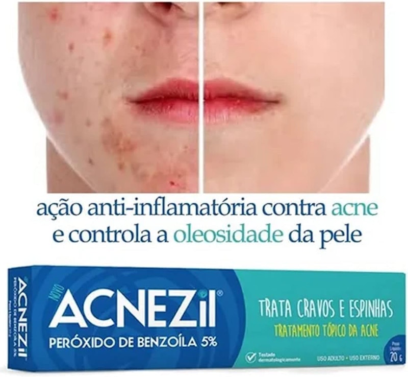 Acnezil Peróxido de Benzoíla 5% 4