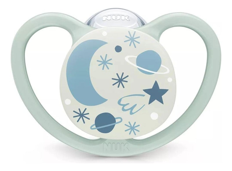 Kit com 3 Chupetas Space 18+ Meses NUK – Dia e Noite 3