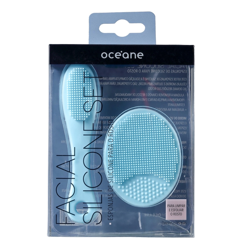 Esponja de Limpeza Facial Silicone Set 3