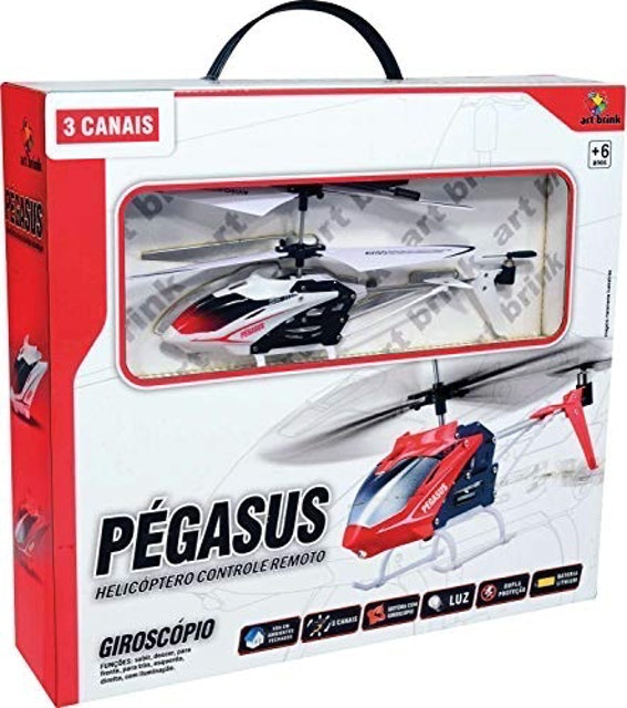 Helicóptero Pégasus 3 Canais Art Brink 4