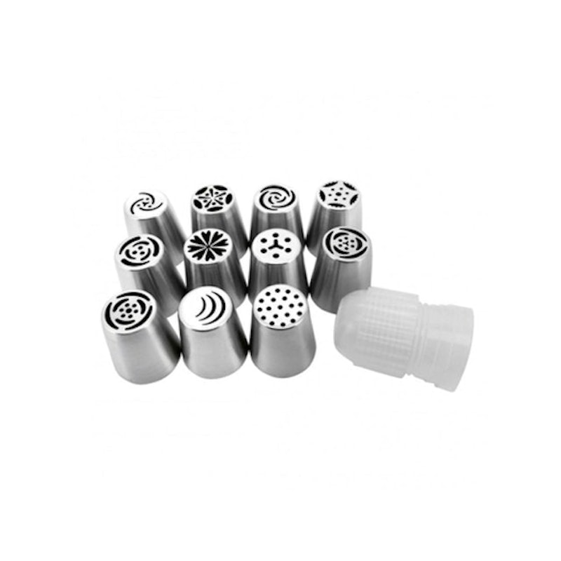 Kit Bicos de Confeitar Russo Yazi com 12 Peças 3