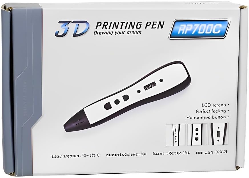 Caneta 3D RP700C com Tela OLED 5