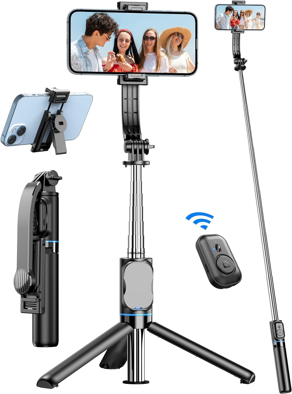 Bastão Tripé para Celular 360º Dobrável 2