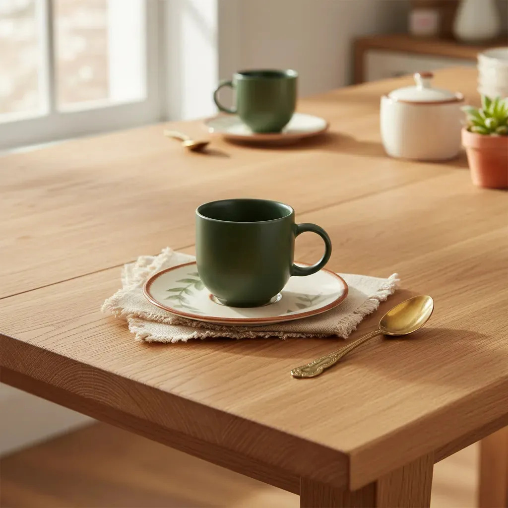 Conjunto com 6 Xícaras de Café com Pires Coup Stoneware Magari 3