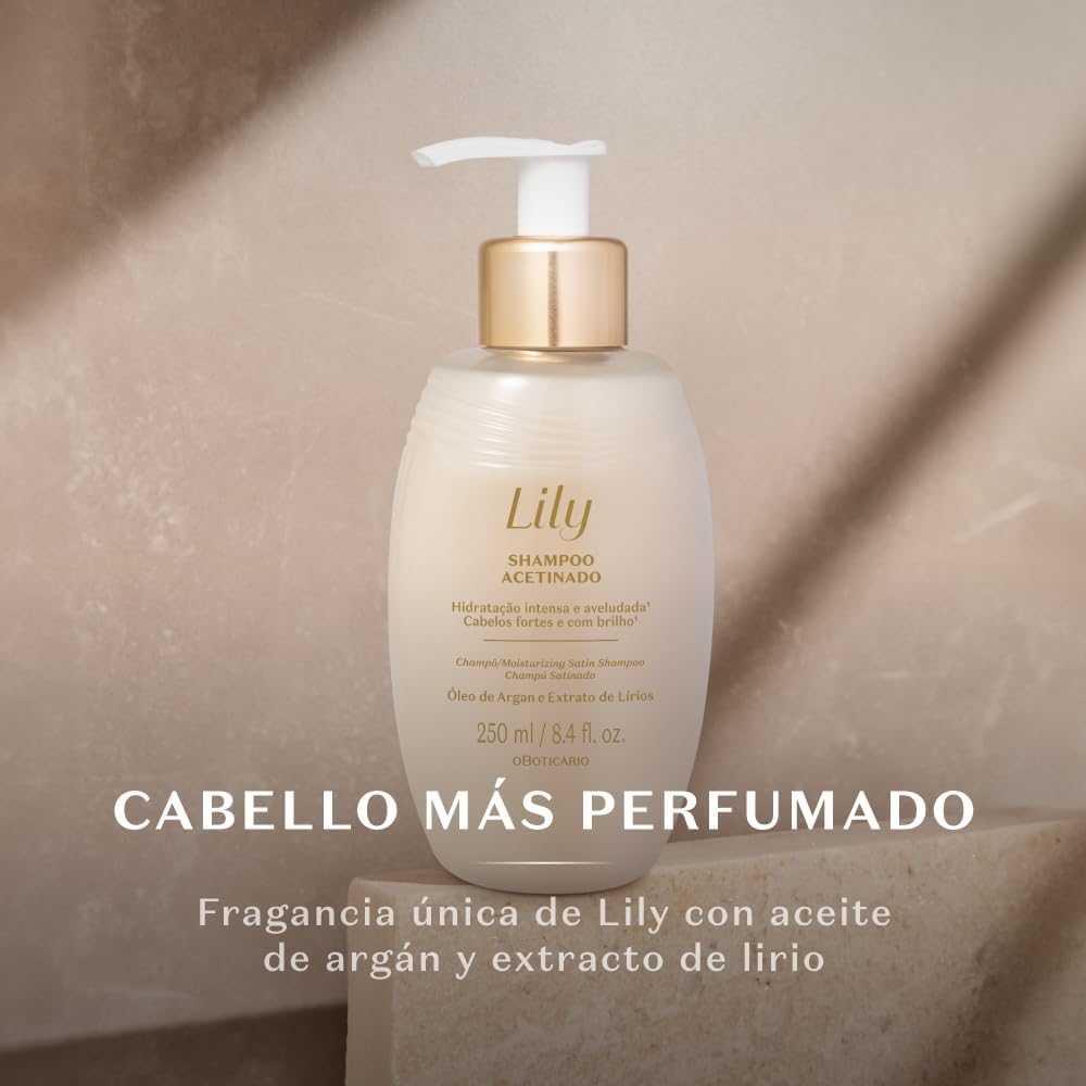Shampoo Acetinado Lily 3