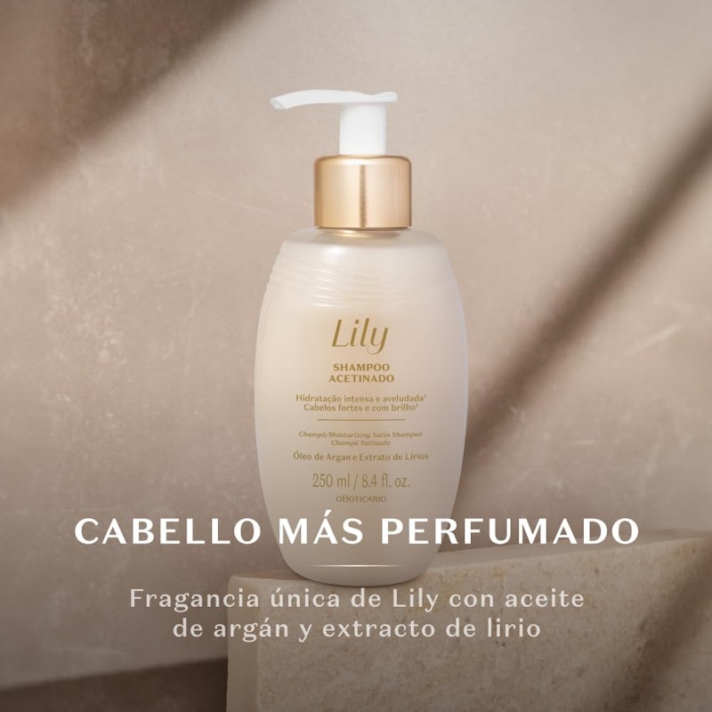 Shampoo Acetinado Lily 3