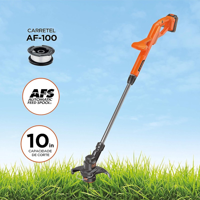 Aparador de Grama 10" sem Fio BLACK+DECKER 5