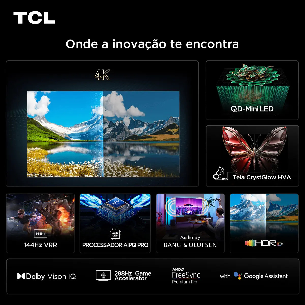 TCL Premium 4K QD-Mini LED TV C7K 75" 4