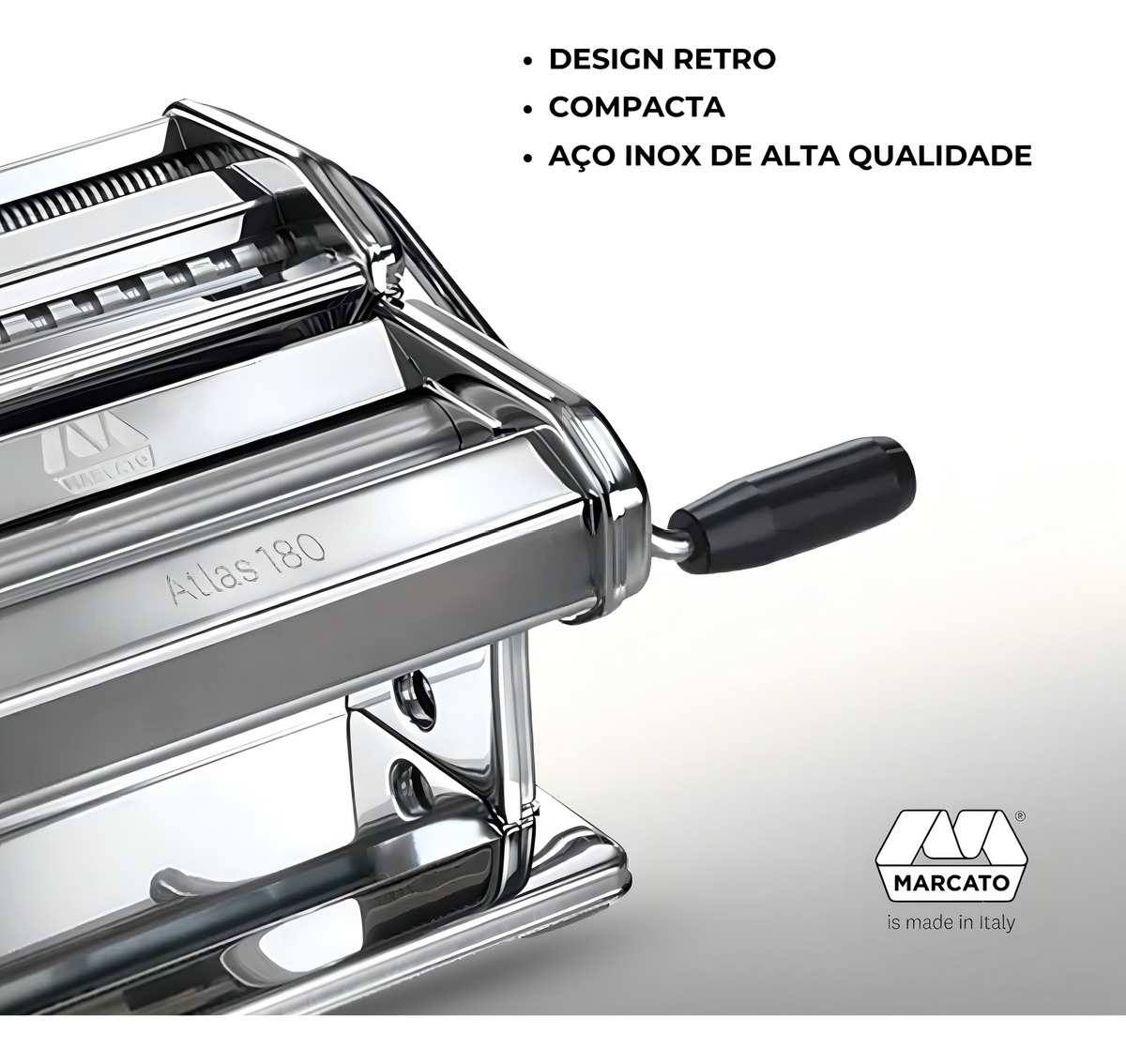 ATLAS 180 - Máquina Macarrão 3 Tipos de Massa 3