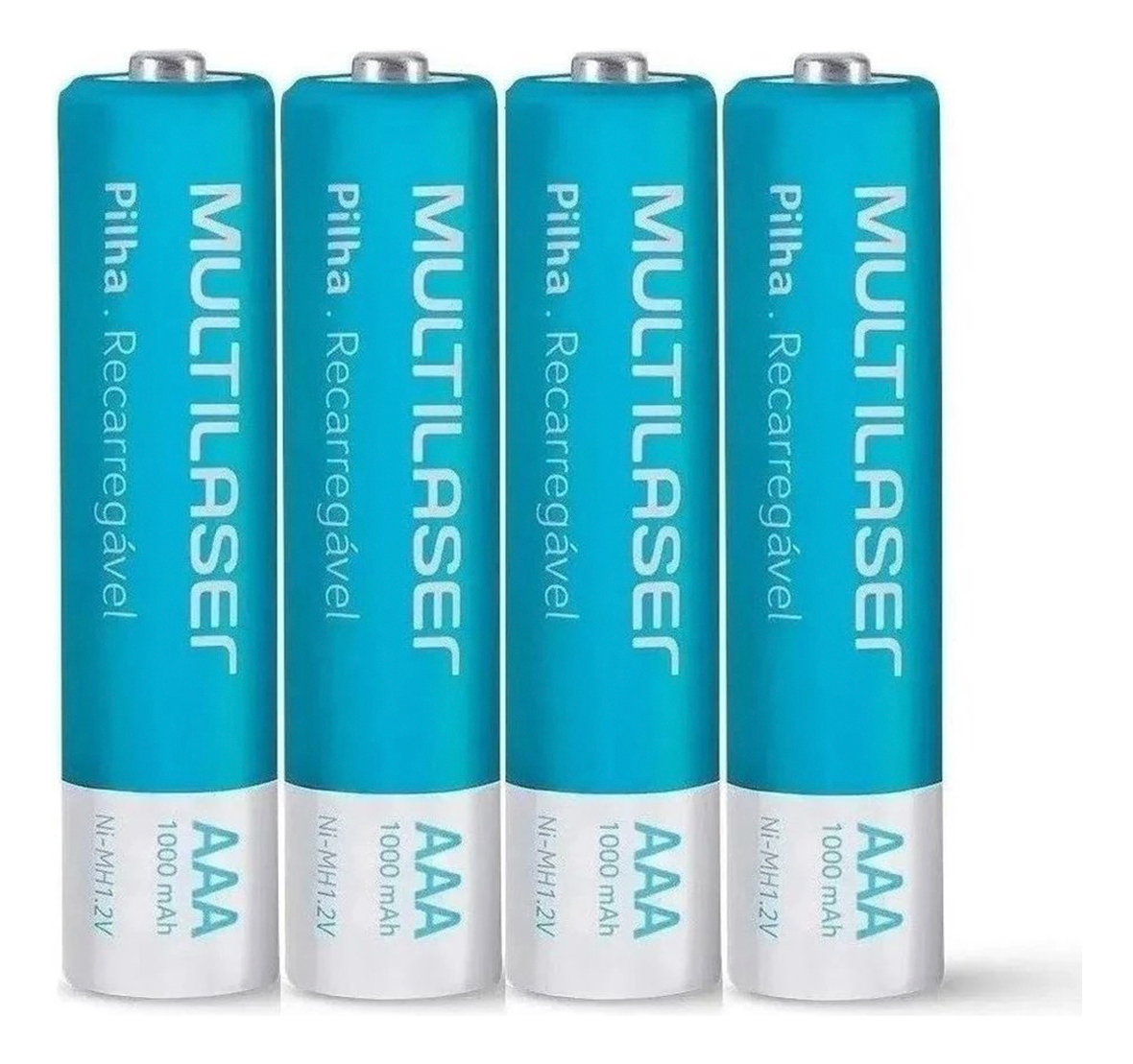 Pilhas Recarregáveis AAA 1000 mAh  2