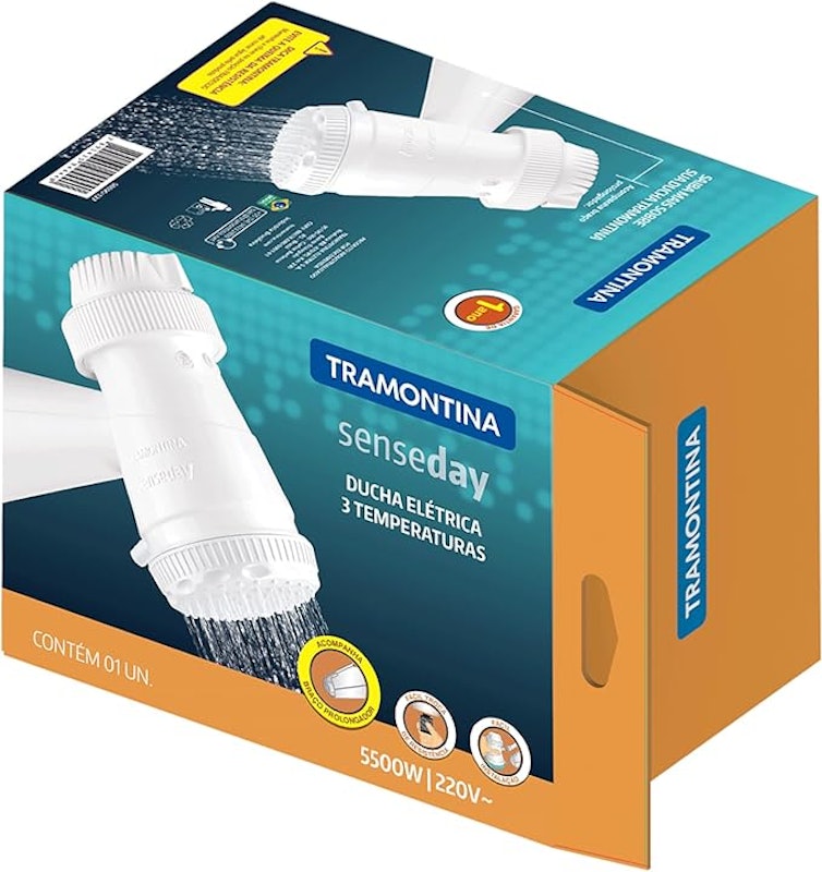 Ducha Elétrica Tramontina 3 Temperaturas 5500 W 5
