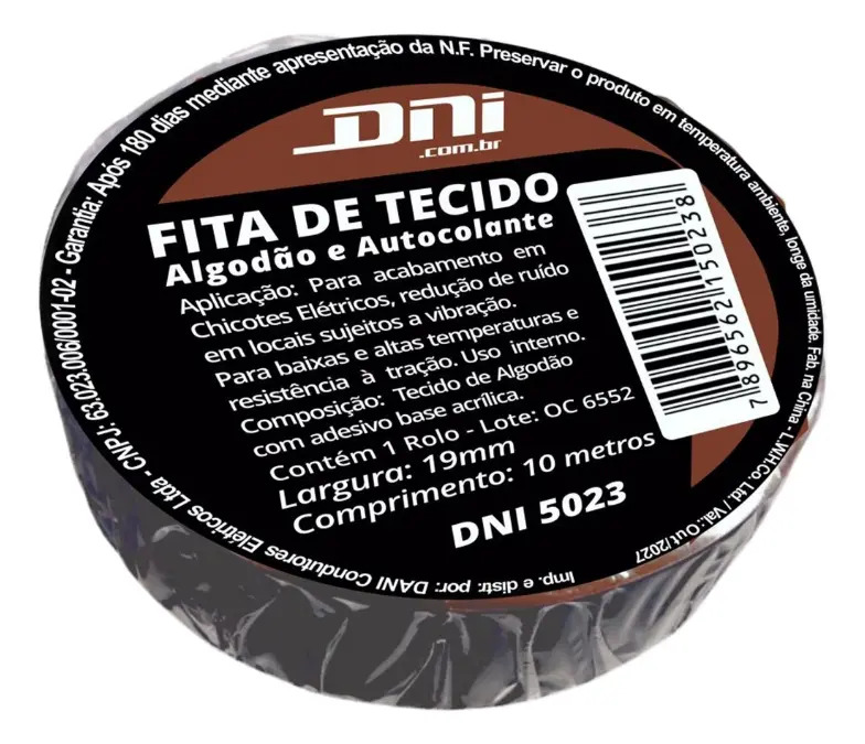 Fita de Tecido Algodão Autocolante 1