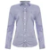 ALEATORY Camisa Feminina Aleatory Manga Longa Azul Estampada 1