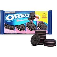 Biscoito Recheado Oreo Milkshake de Morango Multipack
