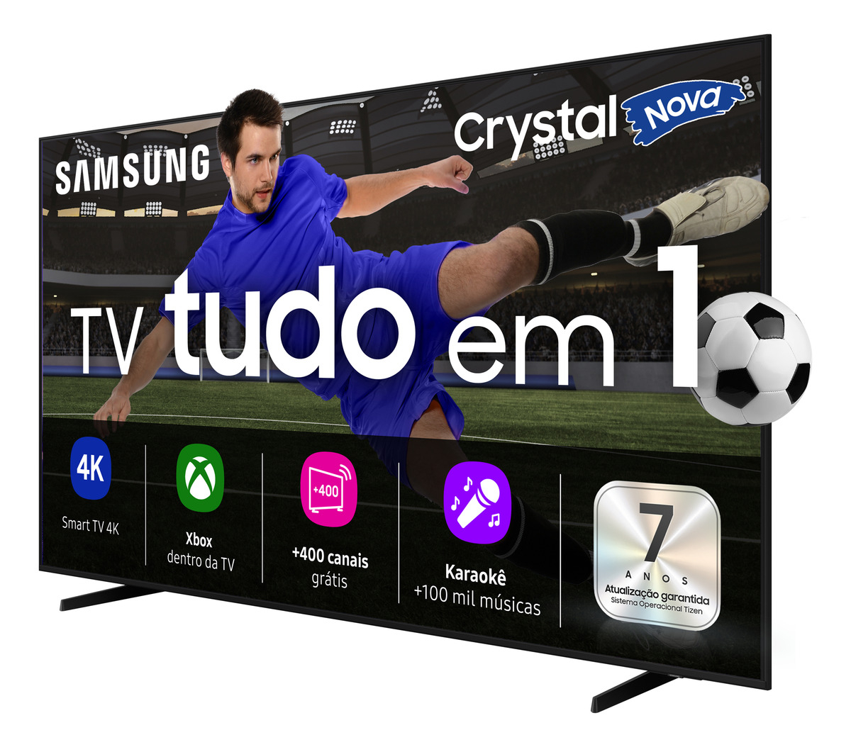 Smart TV 43” Crystal UHD 4K U8100F 2025 2