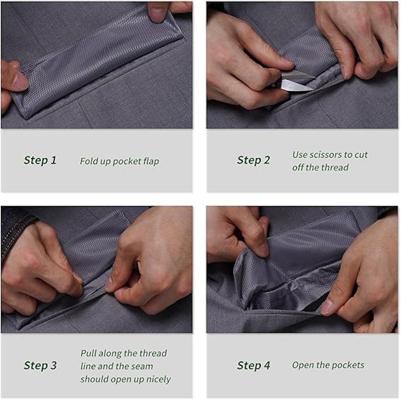 Conjunto Terno Masculino de 2 Peças com Ajuste Clássico P&L 5