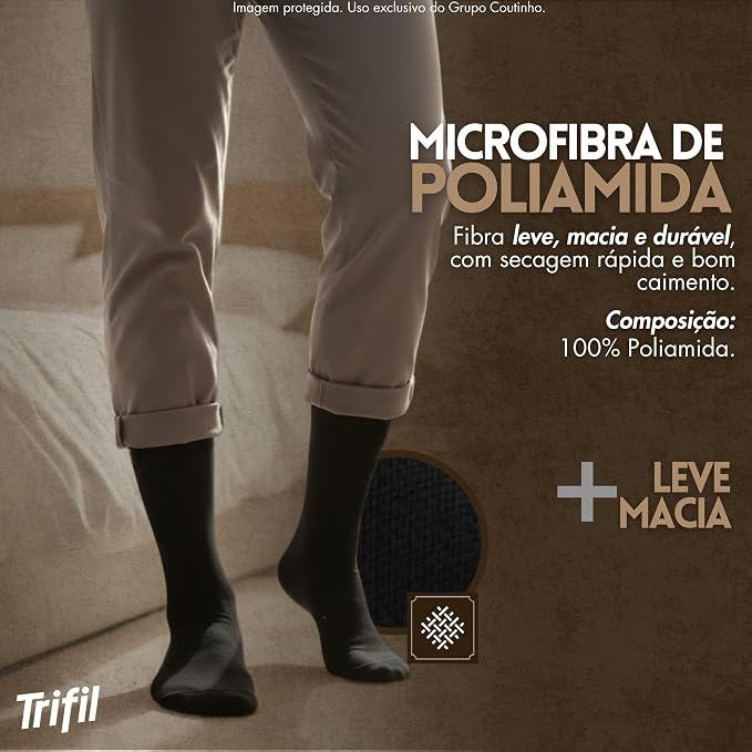 Meia Masculina Social 3