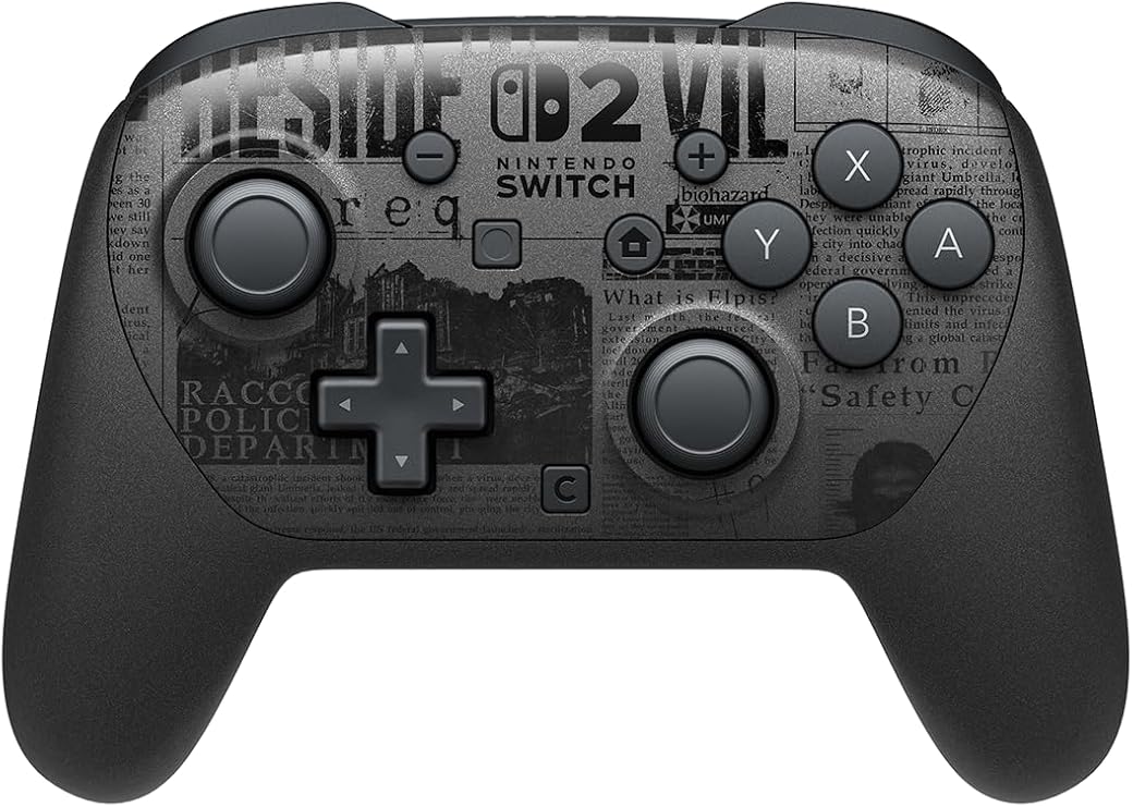 Controle Nintendo Switch 2 Pro Resident Evil Requiem Edition 2