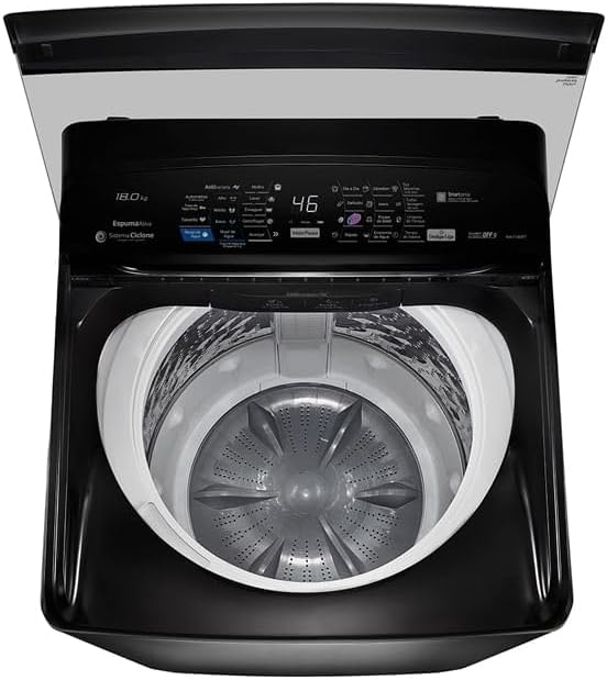 Máquina de Lavar Antibacteria AG 18 kg Titânio 3