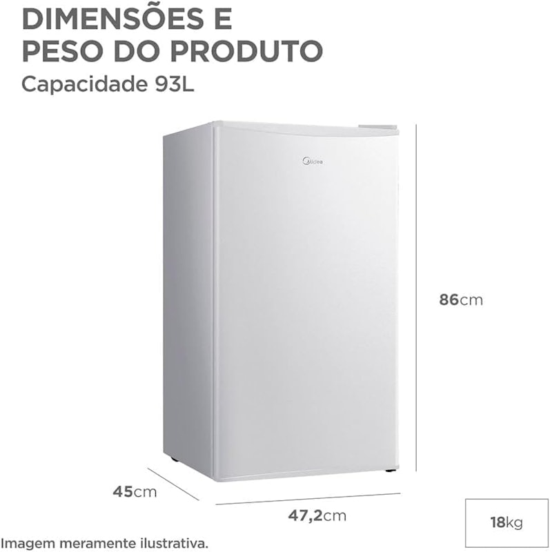 Frigobar 93 L Inverter 3