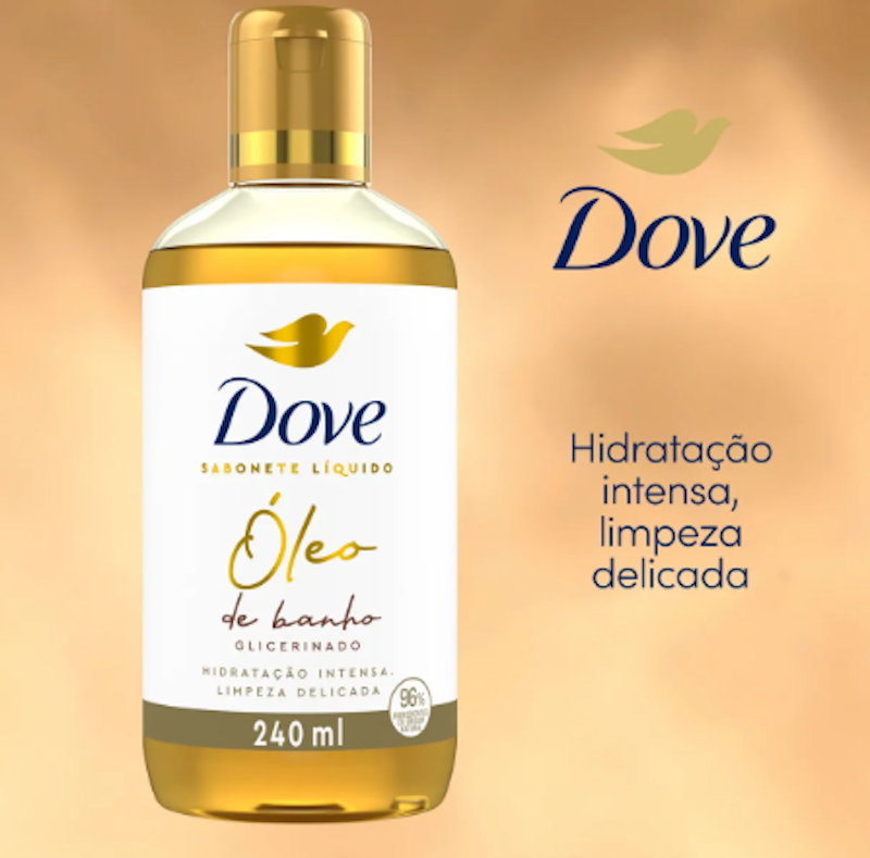 Sabonete Líquido Óleo de Banho Dove 5
