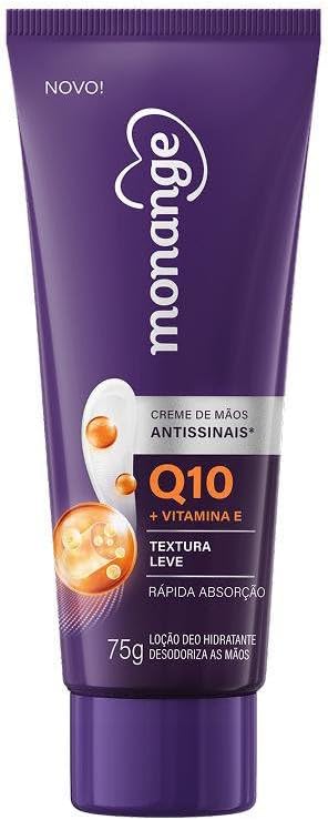 Hidratação de Mãos Monange Antissinais Q10 + Vitamina E  1