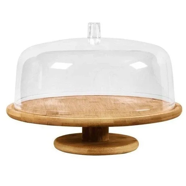 Boleira Bambu D33 com Cúpula e Pé 1