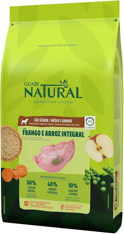 Ração Cão Sênior Médio e Grande Frango e Arroz Integral 2