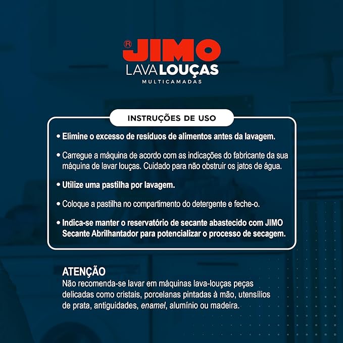 Lava-Louças Multicamadas JIMO 3