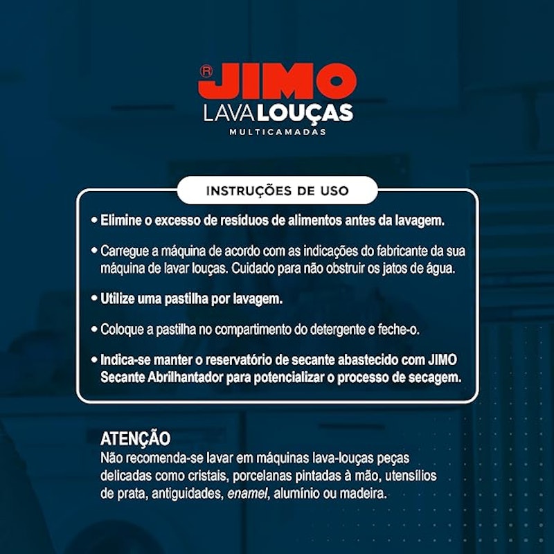 Lava-Louças Multicamadas JIMO 3