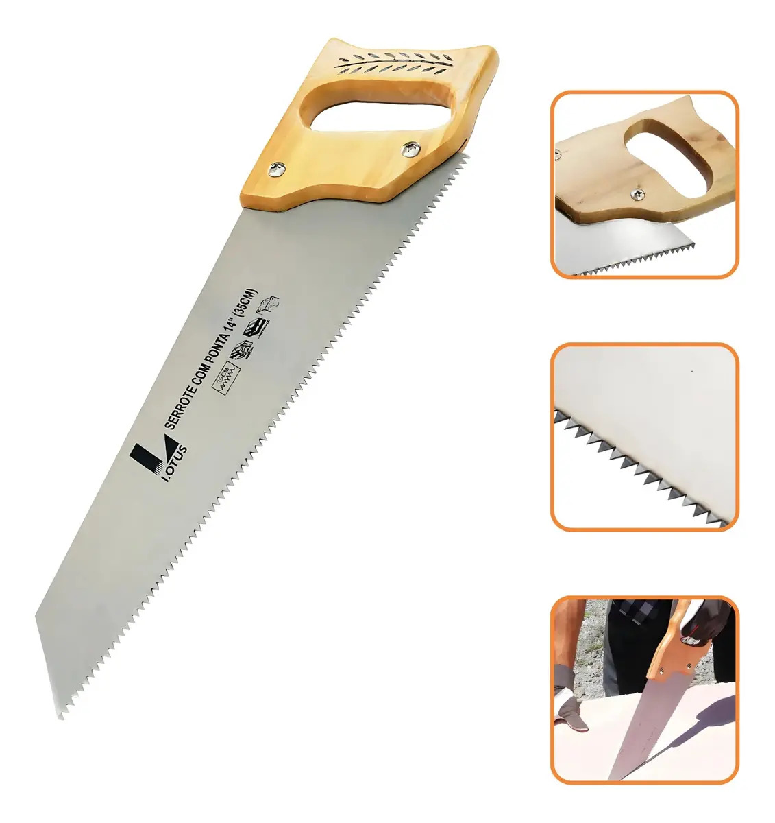 Serrote Manual Flex 14" 2
