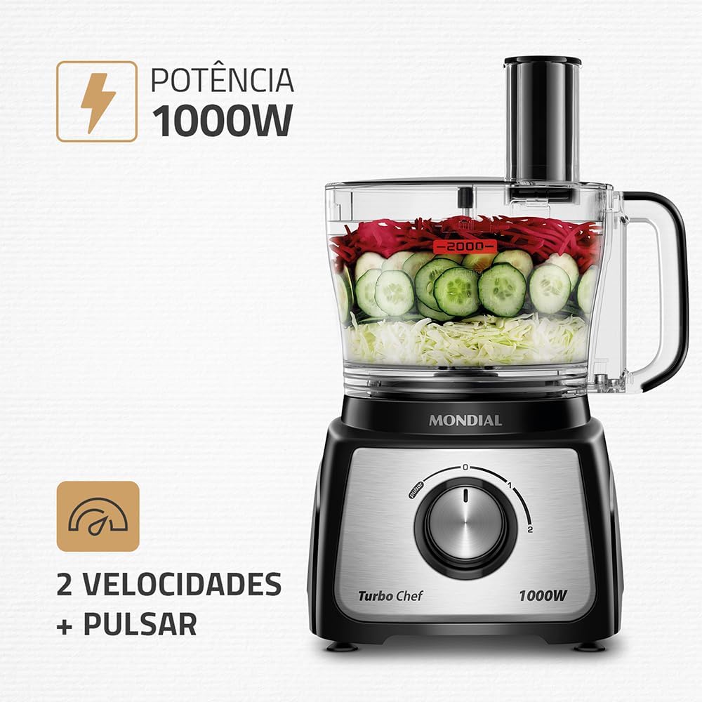 Multiprocessador Turbo Chef 7 em 1 3
