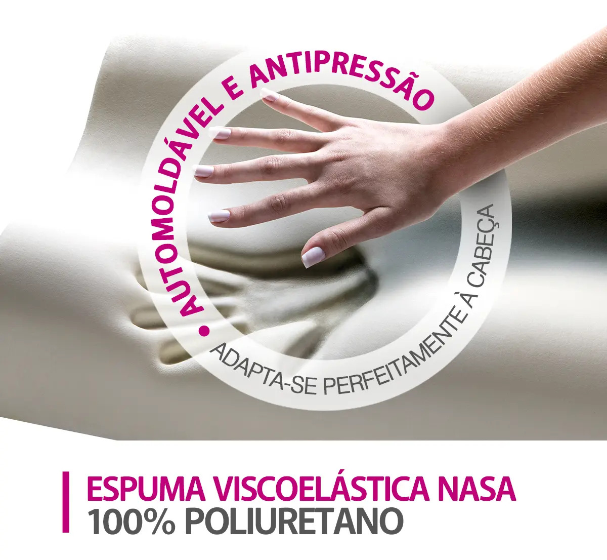Travesseiro Nasa Cervical 4