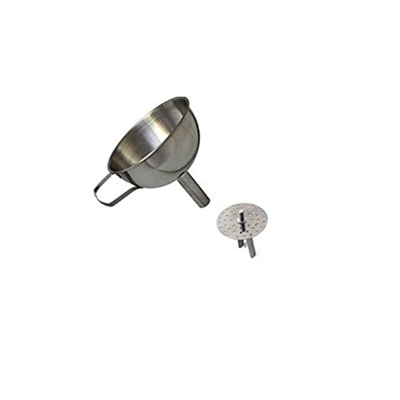 Funil com Peneira Inox 4