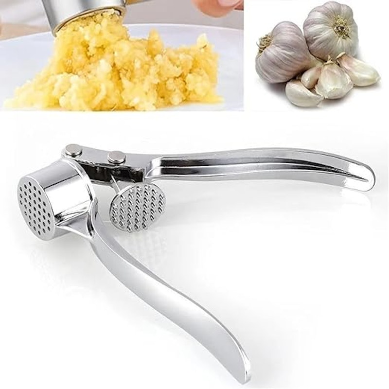 Espremedor de Alho Fácil Inox Triturador Amassador Premium Doaf 4