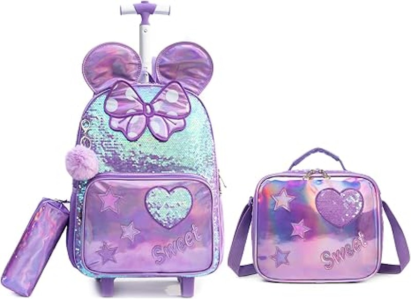 Kit Bolsa Feminina, Lancheira e Estojo 1