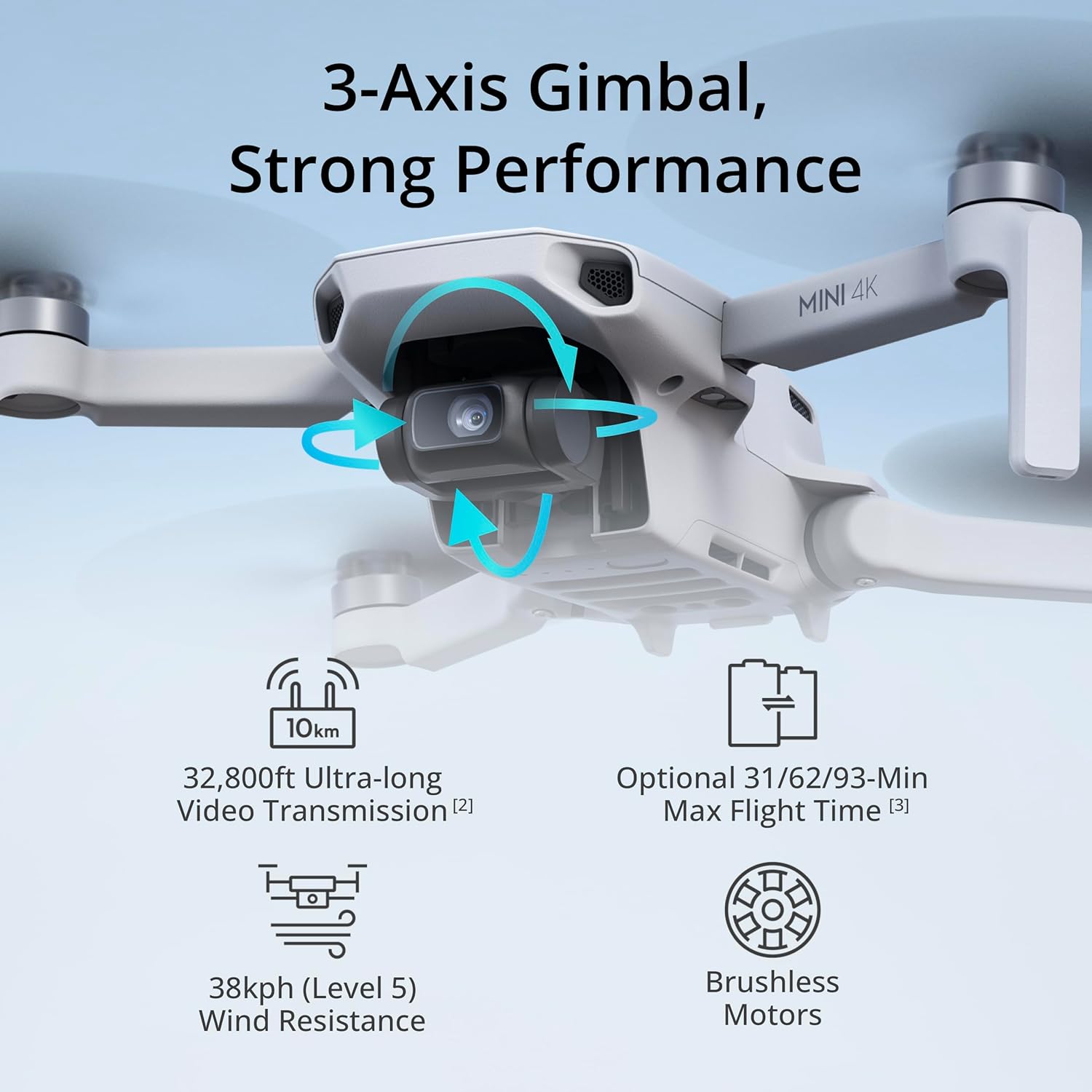 Mini Drone 4K DJI 3