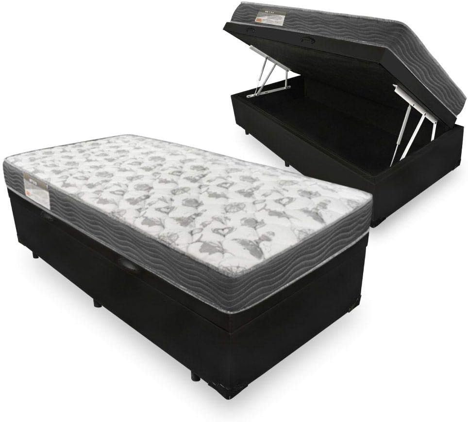 Cama Box Baú com Colchão de Espuma D33  1