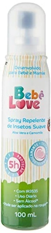 Spray Repelente de Insetos Suave Bebê Love 100 ml 1