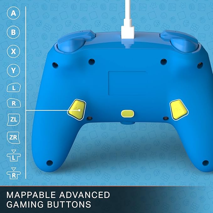 Controle com Fio Aprimorado para Nintendo Switch 3