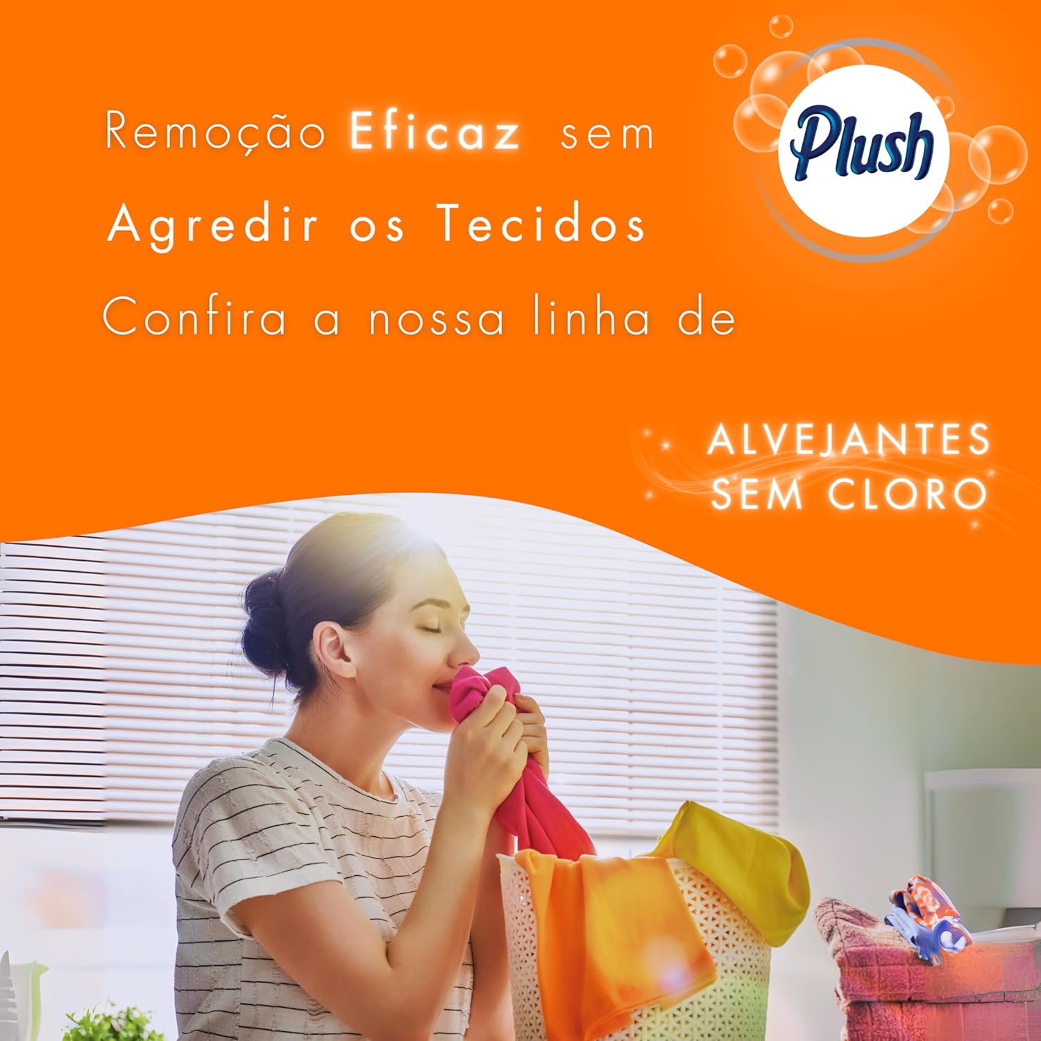 Alvejante Sem Cloro Plush Oxy² 2L 4
