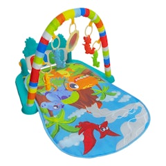 Tapete de Atividades para Bebê Piano Funny Dino