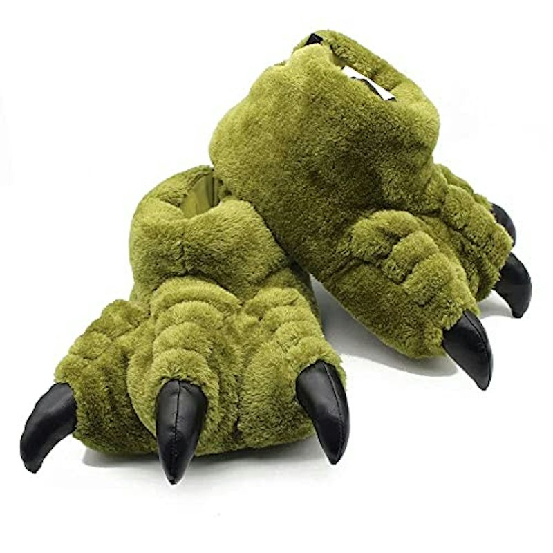 Pantufa 3D Pata Dinossauro 1